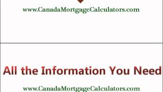 Canadian Mortgage Rates 2013